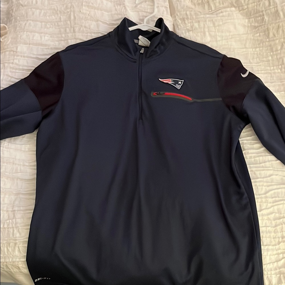 Nike Men's New England Patriots zip